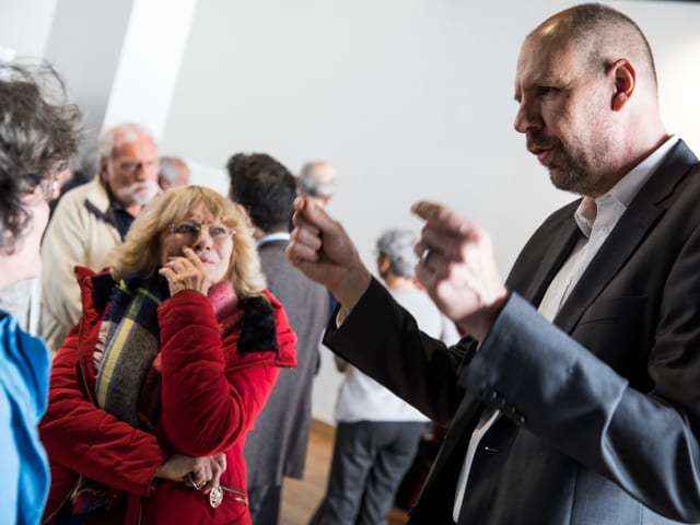 Menschen im Gespräch