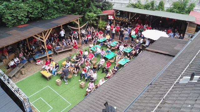 Die Schüür bietet richtiges Fussball-Ambiente Die Schüür bietet richtiges Fussball-Ambiente