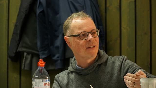 Reto Ott, Hörspielregisseur und Dramaturg. Reto Ott, Hörspielregisseur und Dramaturg.
