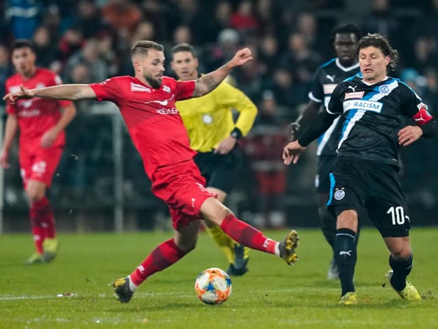 Das Spiel zwischen dem FC Winterthur und den Grasshoppers. Das Spiel zwischen dem FC Winterthur und den Grasshoppers.