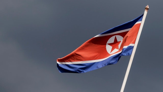 Flagge Nordkoreas Flagge Nordkoreas
