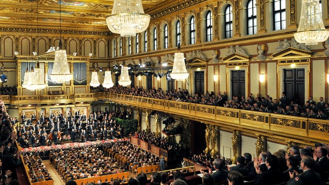 Eines der führenden Orchester der Welt: die Wiener Philharmoniker. Eines der führenden Orchester der Welt: die Wiener Philharmoniker.