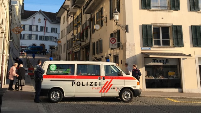 Auto der Stadtpolizei Solothurn Auto der Stadtpolizei Solothurn