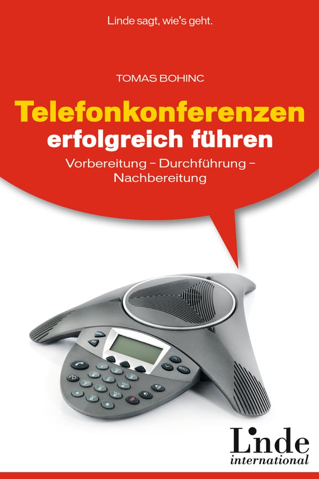 Buchtitel Telefonkonferenzen erfolgreich führen Buchtitel Telefonkonferenzen erfolgreich führen