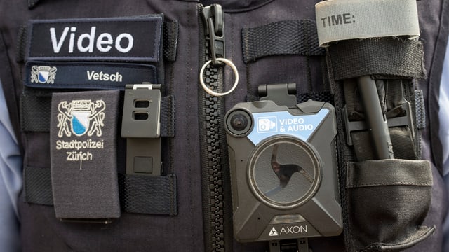 Bodycams für Zürcher Polizeibeamte