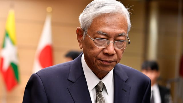 Htin Kyaw, Präsident von Myanmar Htin Kyaw, Präsident von Myanmar
