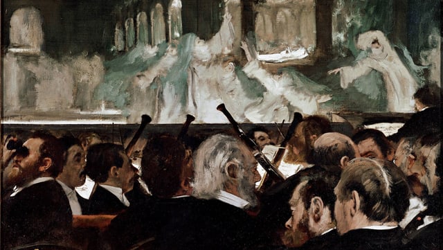 Gemälde: Edgar Degas: Le Ballet de « Robert le Diable » (1876). Gemälde: Edgar Degas: Le Ballet de « Robert le Diable » (1876).