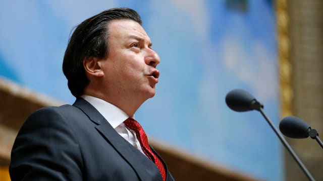 SP-Vertreter Corrado Pardini im Nationalrat. SP-Vertreter Corrado Pardini im Nationalrat.