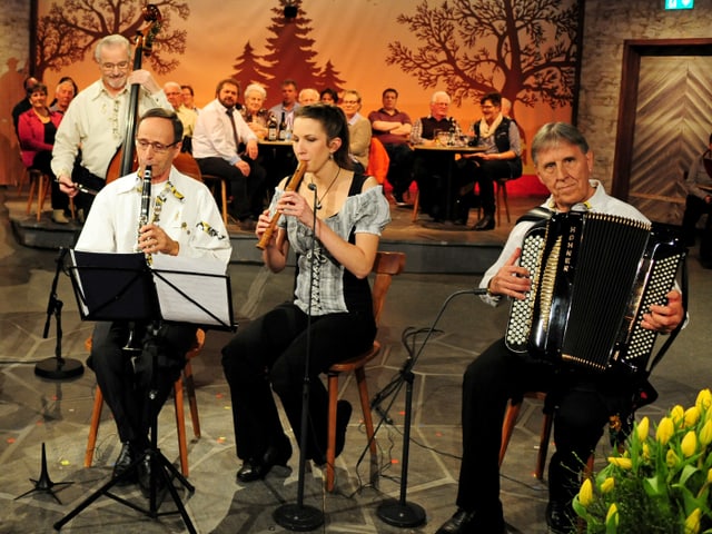 Kapelle Wallimann-Gerig musizieren