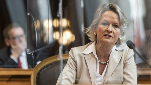Die Luzerner Ständerätin tritt als Fraktionschefin der Mitte zurück. Die Luzerner Ständerätin tritt als Fraktionschefin der Mitte zurück.