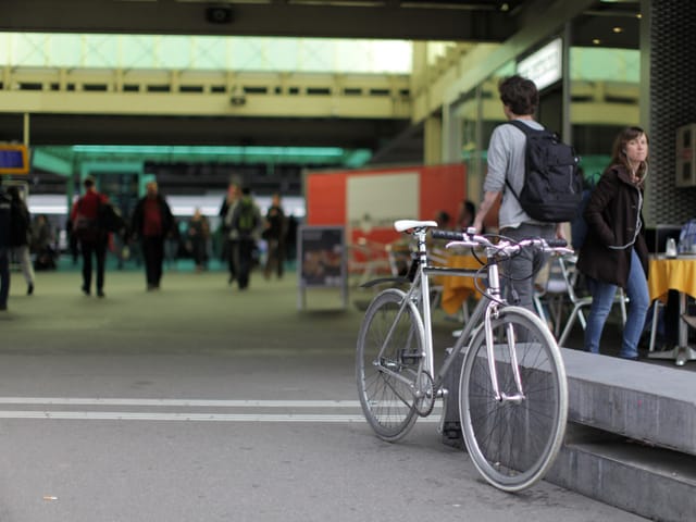 Julianes Velo beim HB.