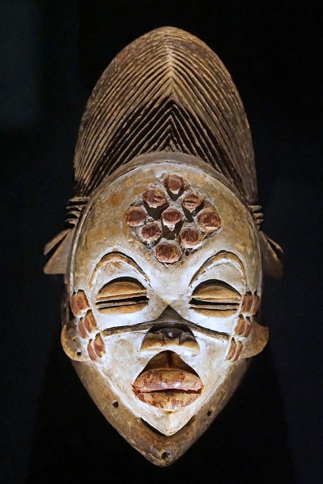 Afrikanische Maske Afrikanische Maske