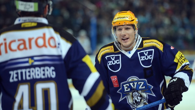 Zug muss in Zukunft ohne das Traumduo Henrik Zetterberg und Damien Brunner auskommen. Zug muss in Zukunft ohne das Traumduo Henrik Zetterberg und Damien Brunner auskommen.