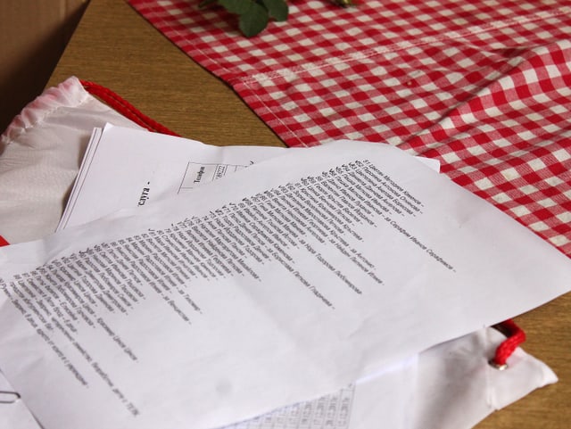 Namensliste.