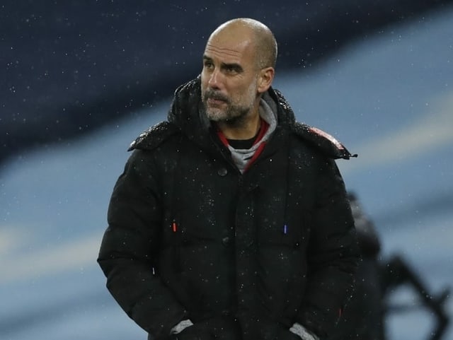 Startrainer Pep Guardiola. Startrainer Pep Guardiola.