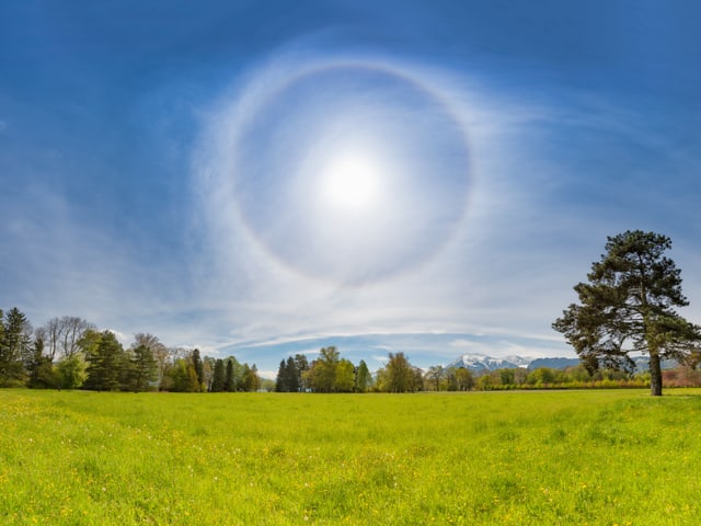 Ein Kreis um die Sonne.