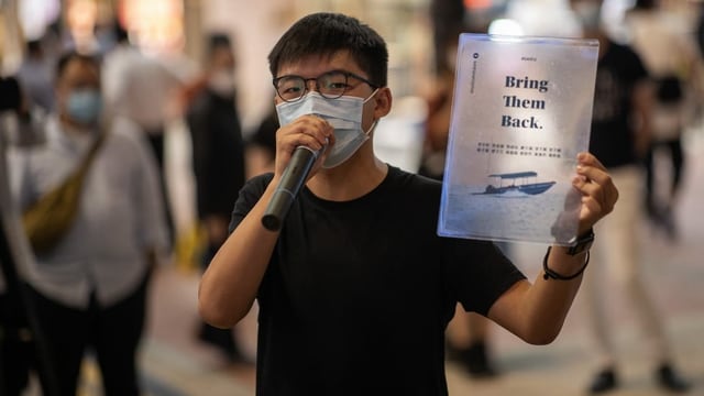 Hongkong: Aktivist Joshua Wong zu Haftstrafe verurteilt