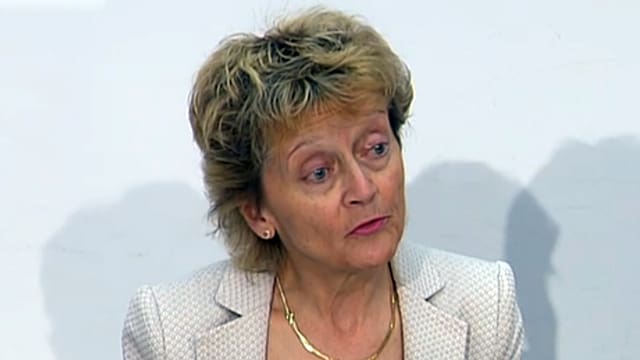 Bundesrätin Eveline Widmer-Schlumpf