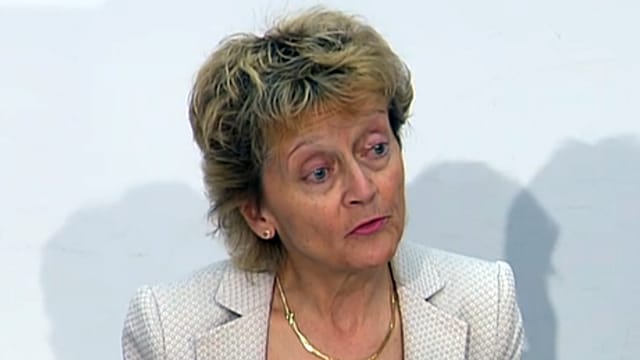 Bundesrätin Eveline Widmer-Schlumpf Bundesrätin Eveline Widmer-Schlumpf