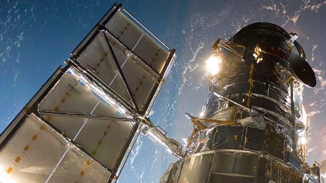 Das Hubble-Teleskop im Weltall Das Hubble-Teleskop im Weltall