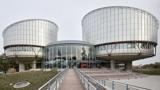Gebäude des Europäischen Gerichtshof für Menschenrechte. Gebäude des Europäischen Gerichtshof für Menschenrechte.