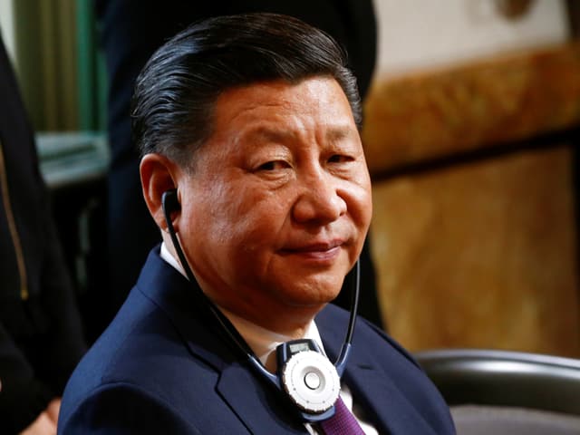 Xi Jinping bei seinem Besuch in der Schweiz