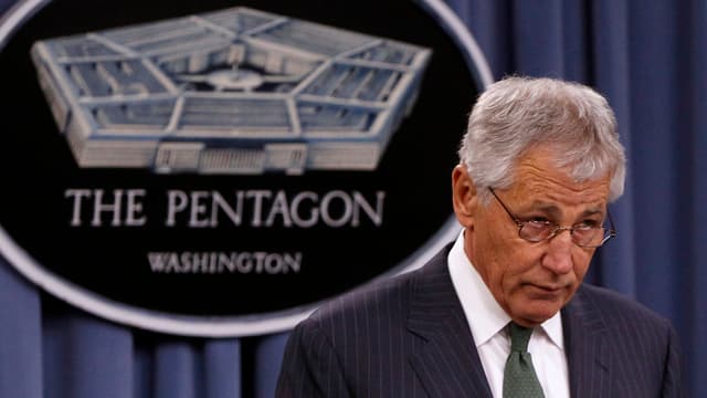 Schliesst Waffenlieferung an Syriens Rebellen nicht mehr aus: Pentagonchef Chuck Hagel Schliesst Waffenlieferung an Syriens Rebellen nicht mehr aus: Pentagonchef Chuck Hagel