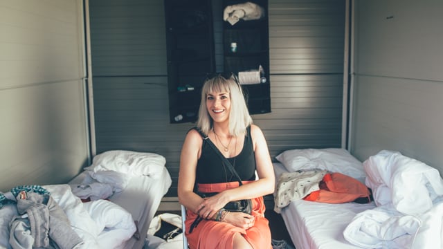 Tina Nägeli im Premium Loft Tina Nägeli im Premium Loft