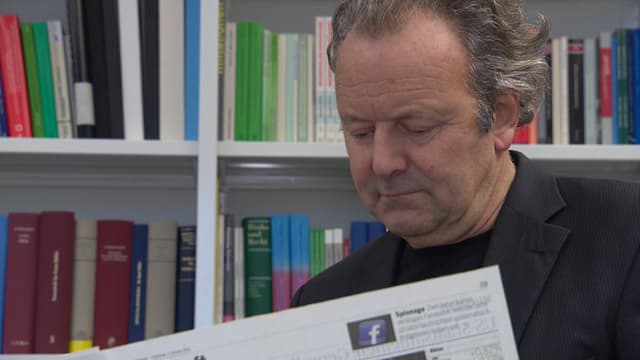 Porträt von Mark Pieth. Porträt von Mark Pieth.