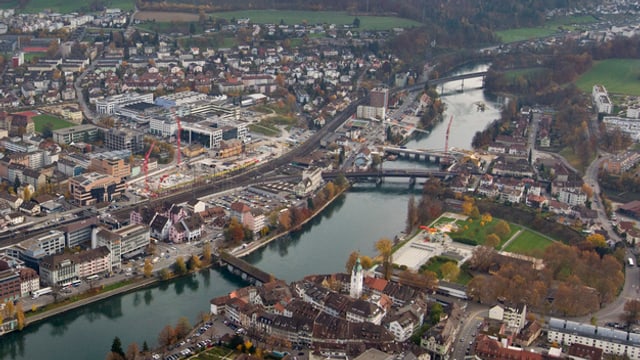 Luftaufnahme von Olten Luftaufnahme von Olten