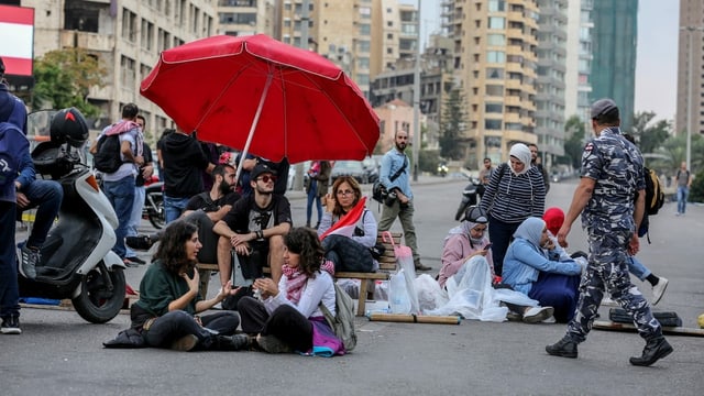 Proteste im Libanon: «Alle Bevölkerungsgruppen beteiligen sich»