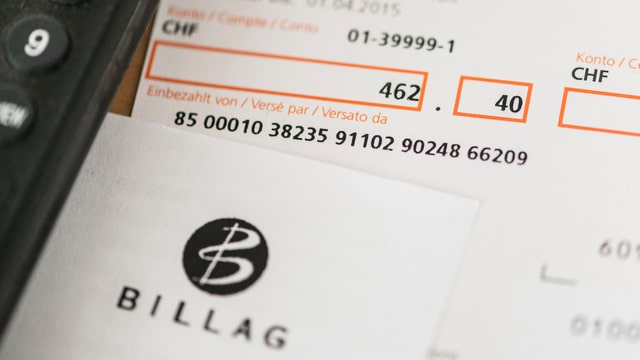 Billag-Rechnung Billag-Rechnung