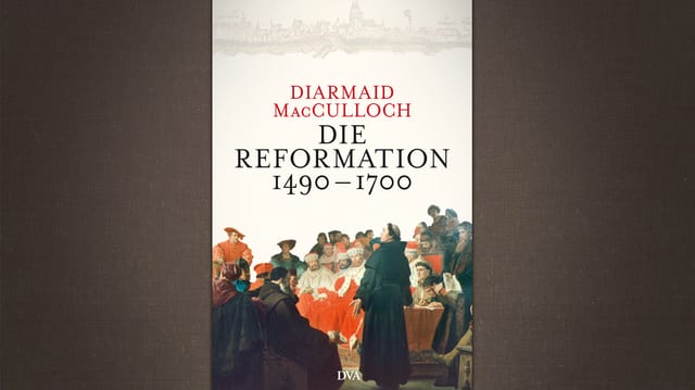 Luther auf dem Cover. Er ist umgeben von Menschen. Luther auf dem Cover. Er ist umgeben von Menschen.