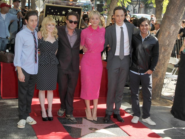 «The Big Bang Theory» am «Hollywood Walk of Fame» «The Big Bang Theory» am «Hollywood Walk of Fame»