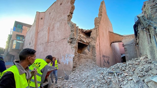 Schweres Erdbeben in Marokko fordert Hunderte Todesopfer