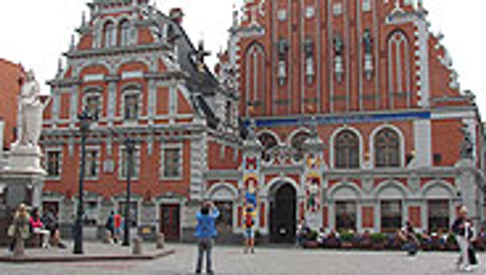 Gildehaus in Riga, der Hauptstadt Lettlands.