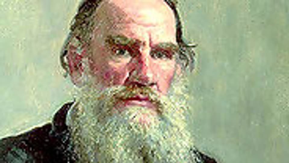 Portrait von Tolstoi; Tretyakov Gallery, Moscow.