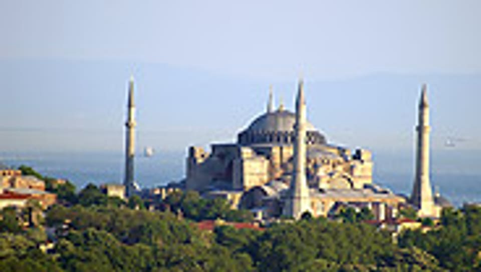 Hagia Sophia, Istanbul, erst Kirche, dann Moschee, heute Museum.