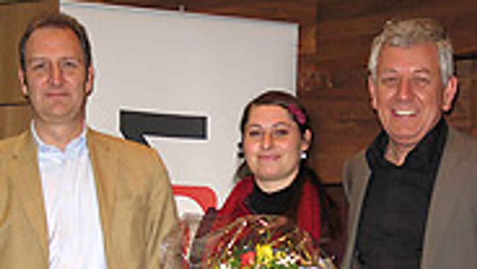 Lutz Jäncke, Salomé Schwarzbach, Röbi Koller (v.l.).