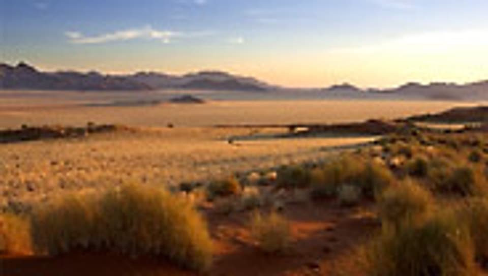 Sonnenuntergang im Namib Rand Naturreservat