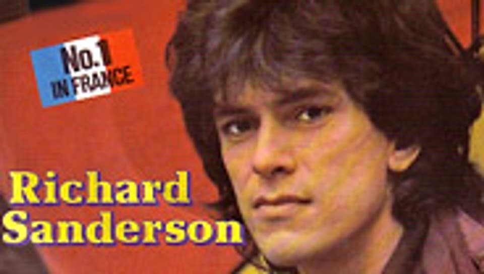 Plattencover Richard Sanderson: Am 22.3.1987 auf Platz 1.