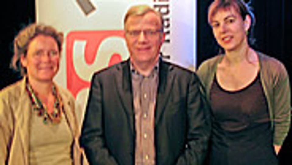 Meret Bissegger, Hansueli Loosli, Esther Schneider.