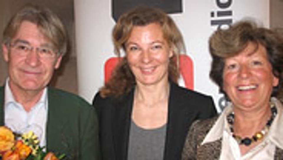 Christian Hess, Karin Frei und Regula Ochsner (v.l.).