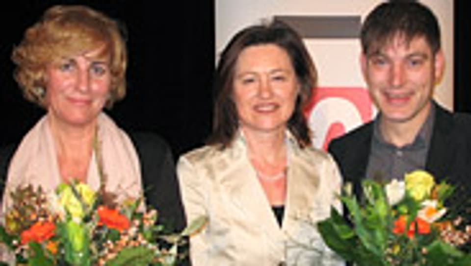  Wencke Schmid, Katharina Kilchenmann und David Bröckelmann (v.l.).