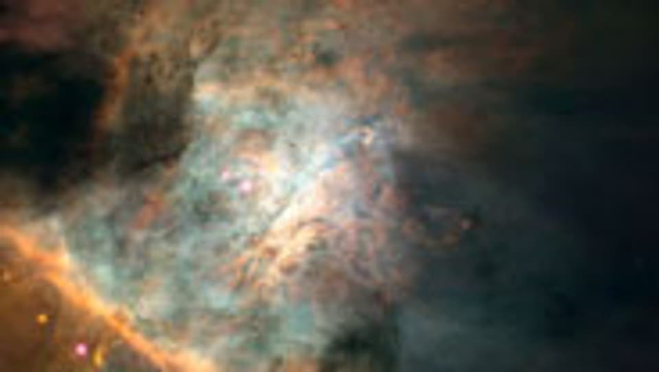 Aus dem Zentrum des Orionnebels.