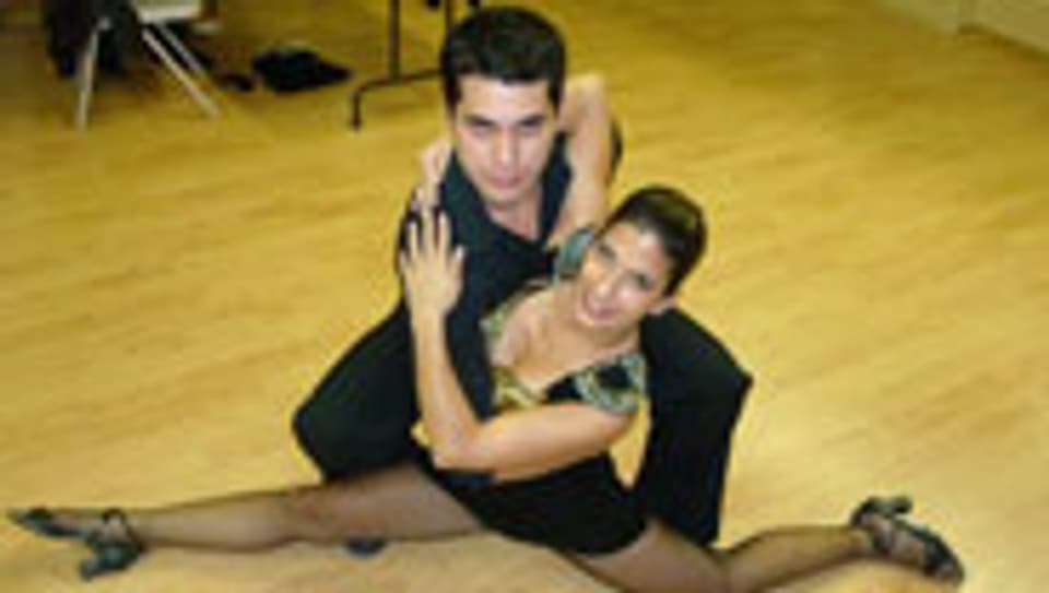 Ilanit Zimmermann mit Tanzpartner Carlos.