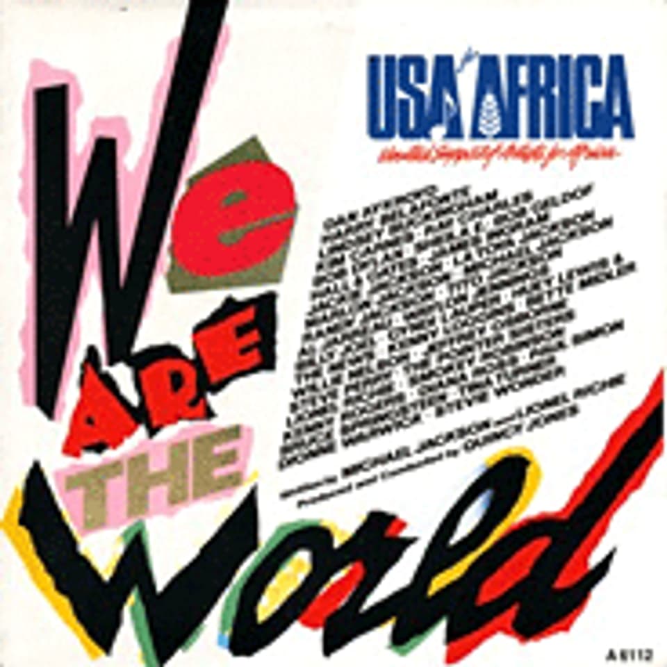 Cover «We are the World».