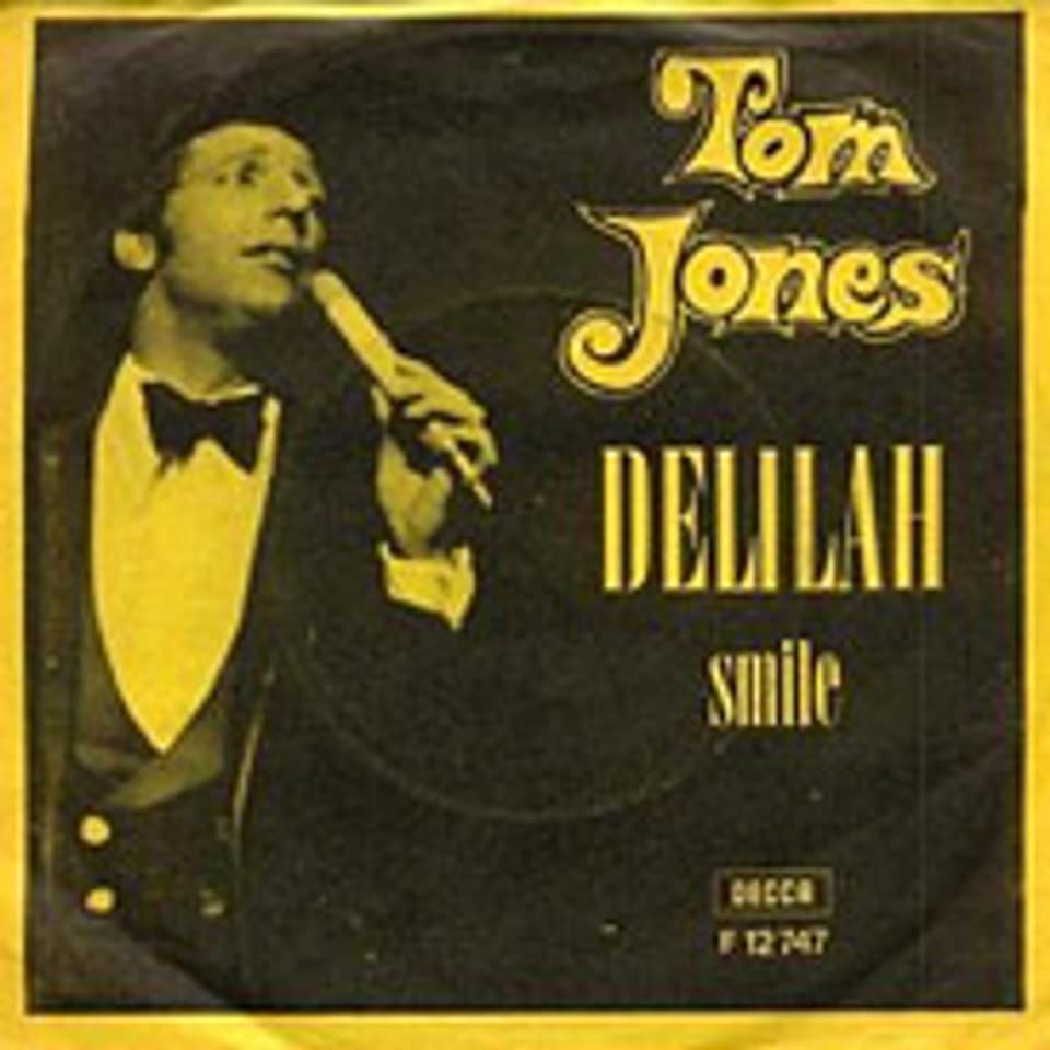 Single-Cover «Delilah» von Tom Jones.