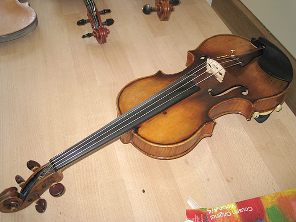 Eine echte Rhonheimer Geige