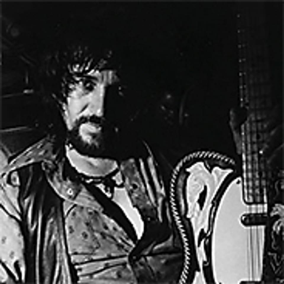 Bild von Waylon Jennings auf der Rückseite des Tribute-Albums.
